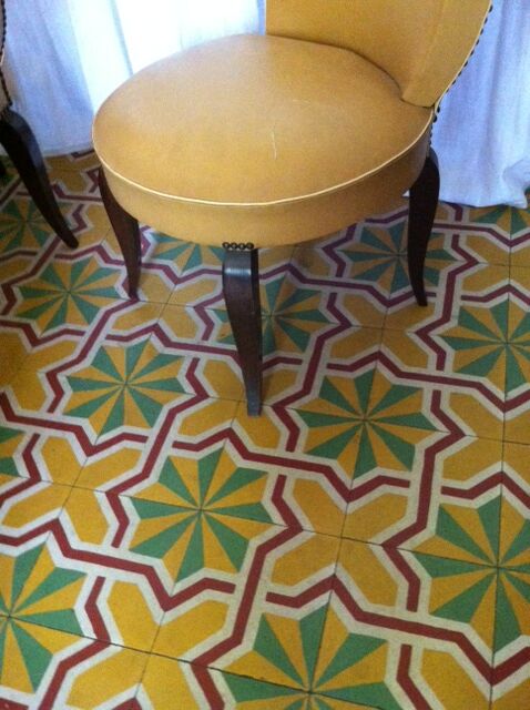 Lot of 2 art deco armchairs