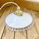 Pendant lamp, portable lamp, old opaline