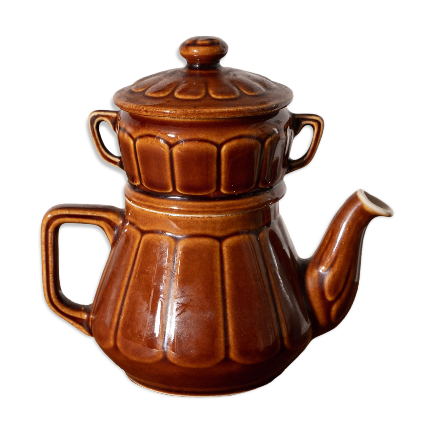 vintage ceramic coffee maker