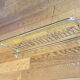 Vintage coat racks like train luggage racks