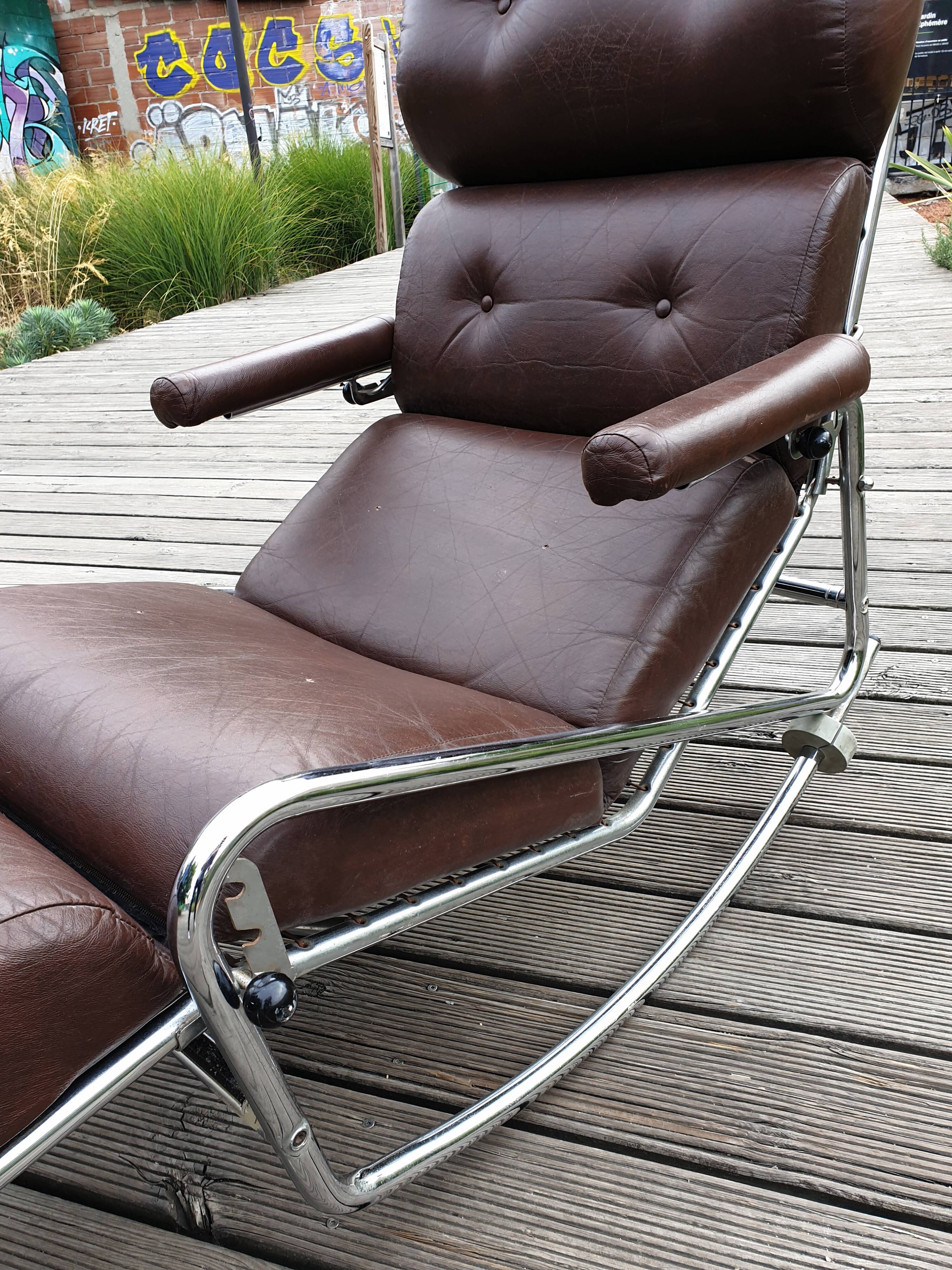 Fauteuil à bascule Lounge Chair Lama 1960