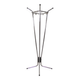 Porte-manteau Freestanding Tubax avec 4 tubes et 12 crochets, années 1950