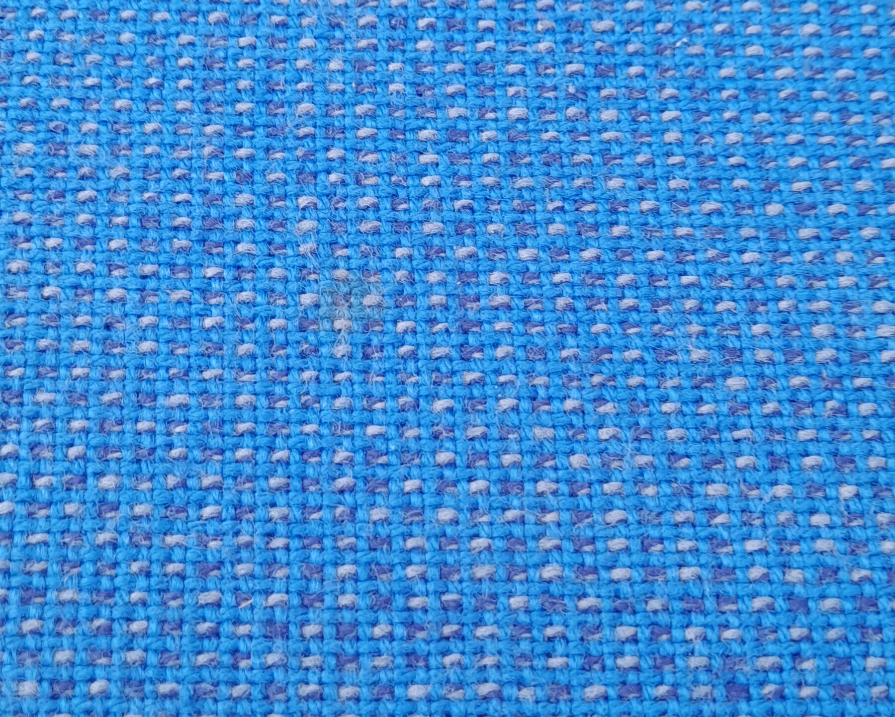 Fauteuil bleu 70s