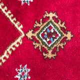 Tapis ancien maroc rabat fait main 148x212 cm