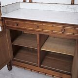 Late 19th century faux bamboo chest of drawers in pichepin
