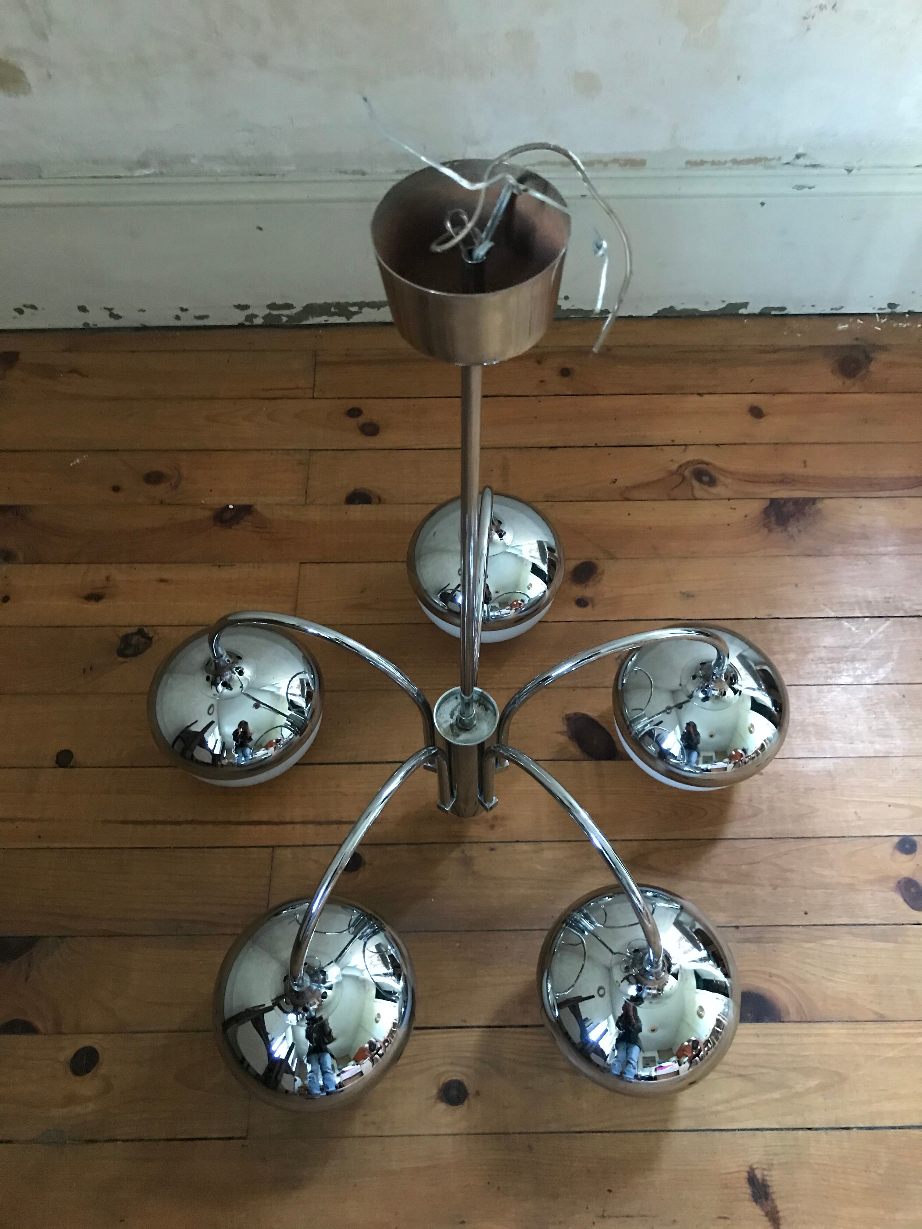 Sputnik Chandelier, Cluster, Acorns