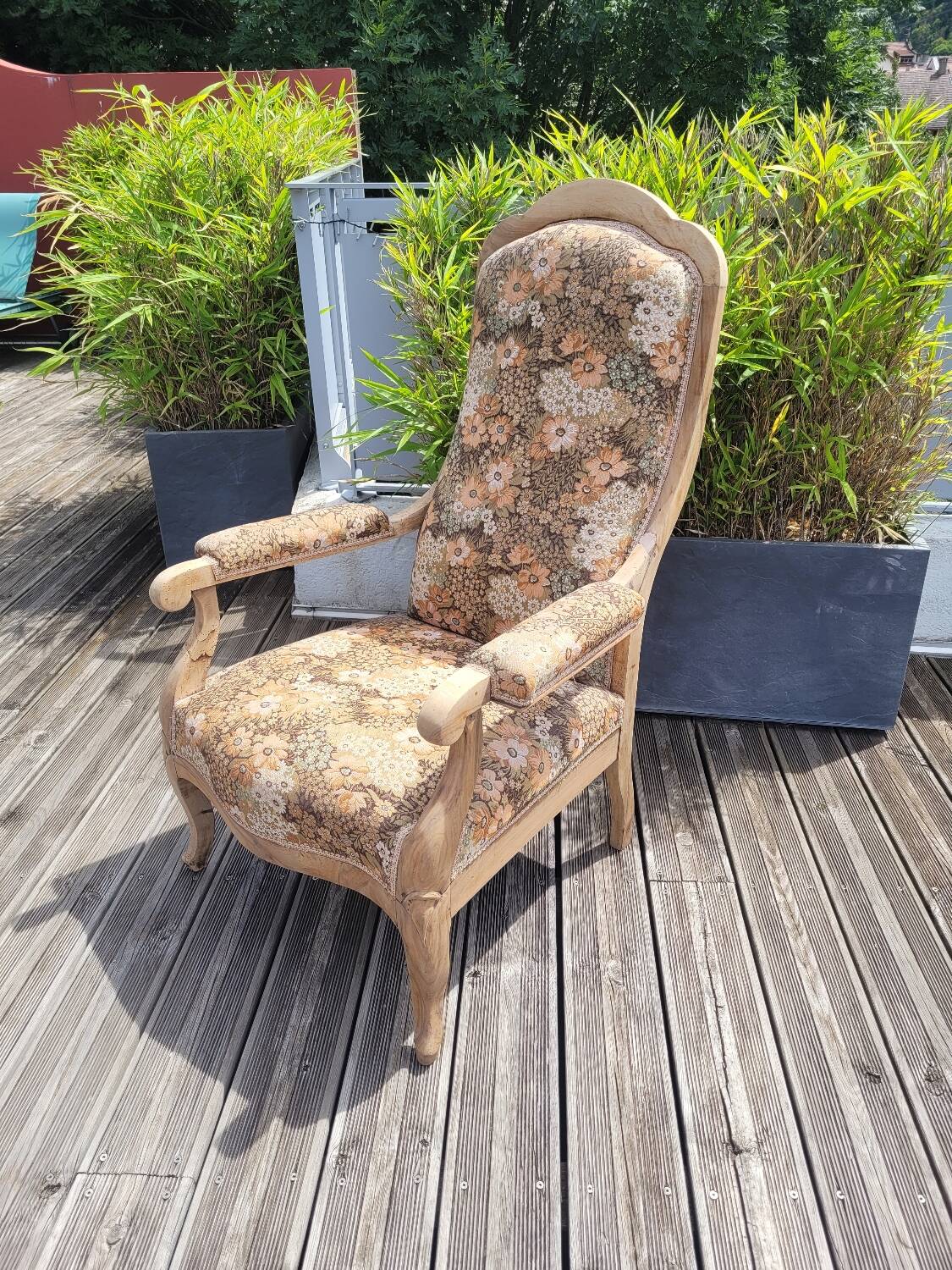 Antique Voltaire armchair
