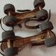 Vintage iron roller skates