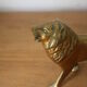 Vintage brass lion