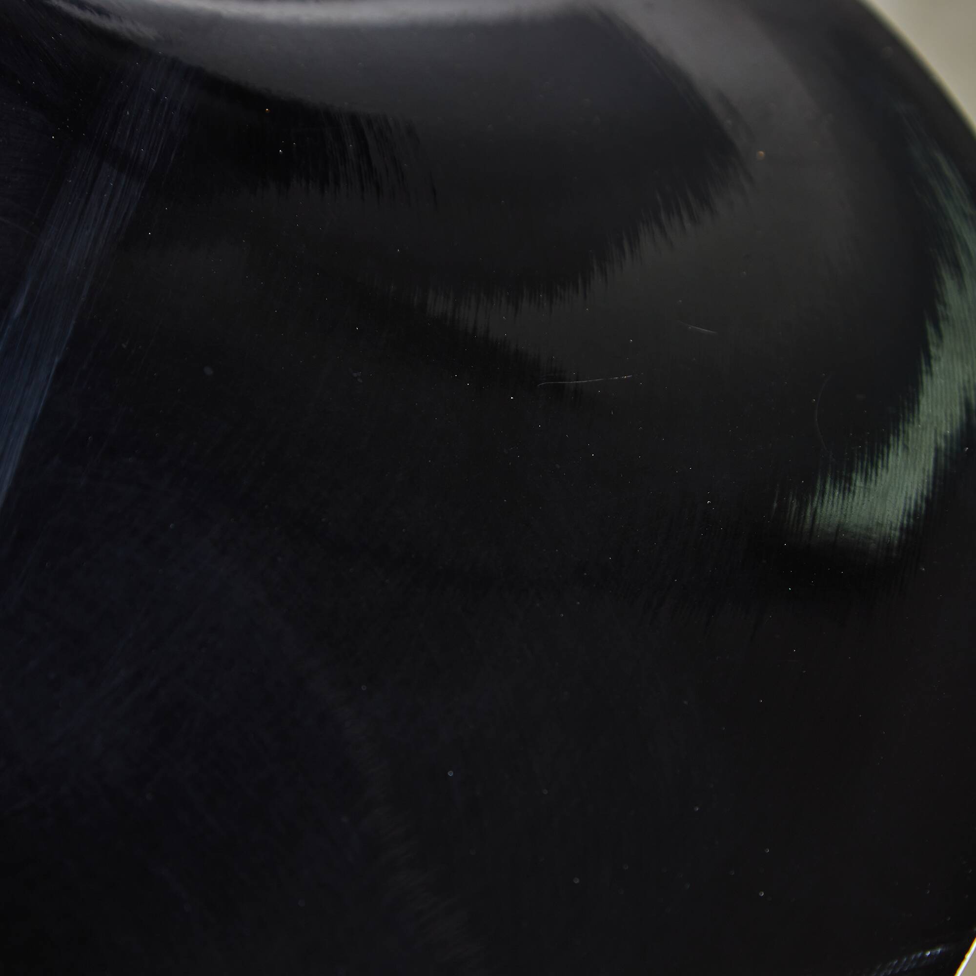 Black and White Cone Shaped Pendant