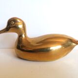 Massive brass duck
