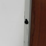 Vintage wall coat rack with 8 hooks and hat shelf