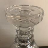 Numbered Baccarat crystal decanter, 3 rings, first part nineteenth century