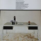 Minimalist “Pythagore” model desk by Georges Frydman for EFA, 1970