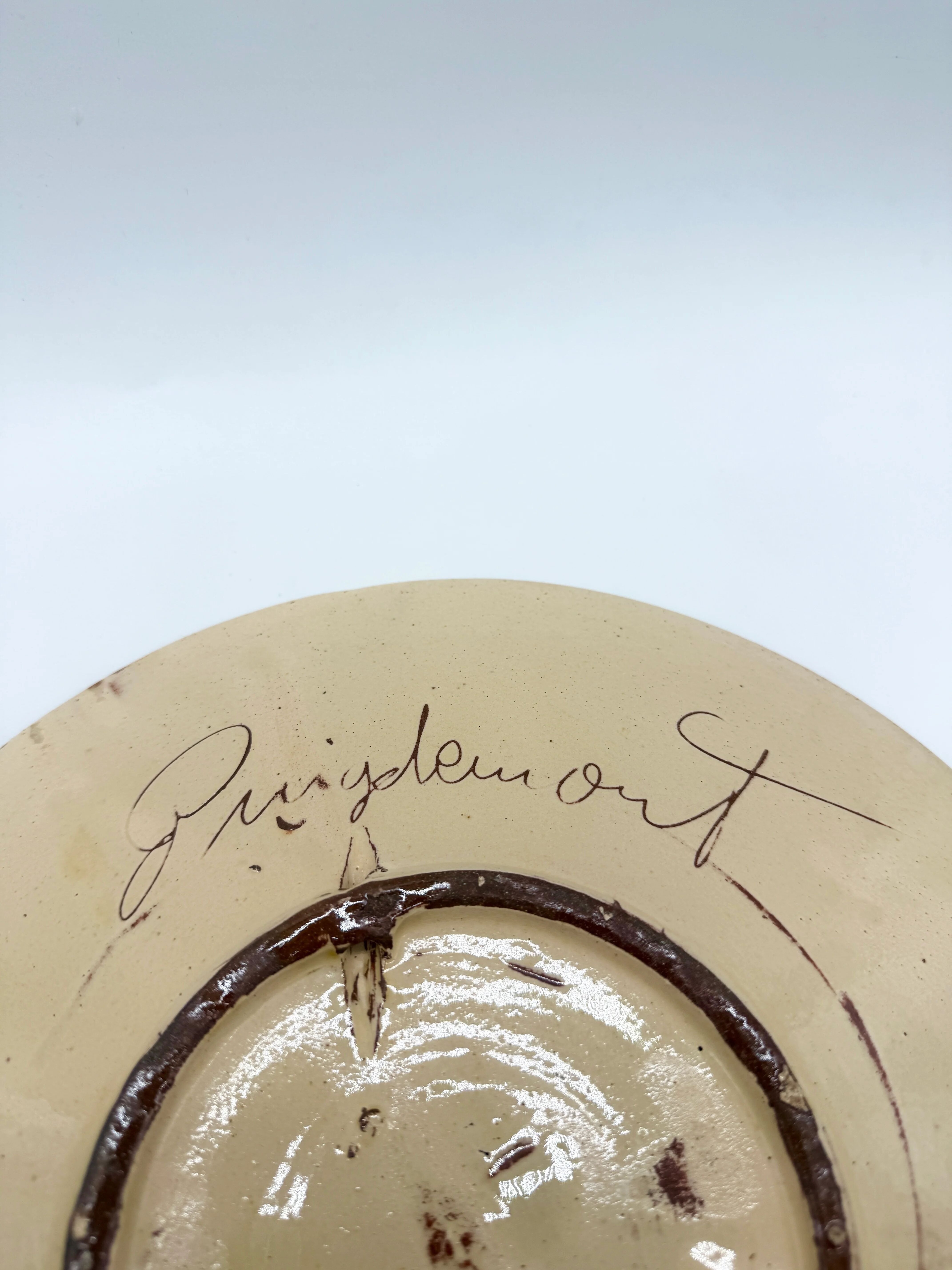 Wall plate "fish", Puigdemont, 1960s