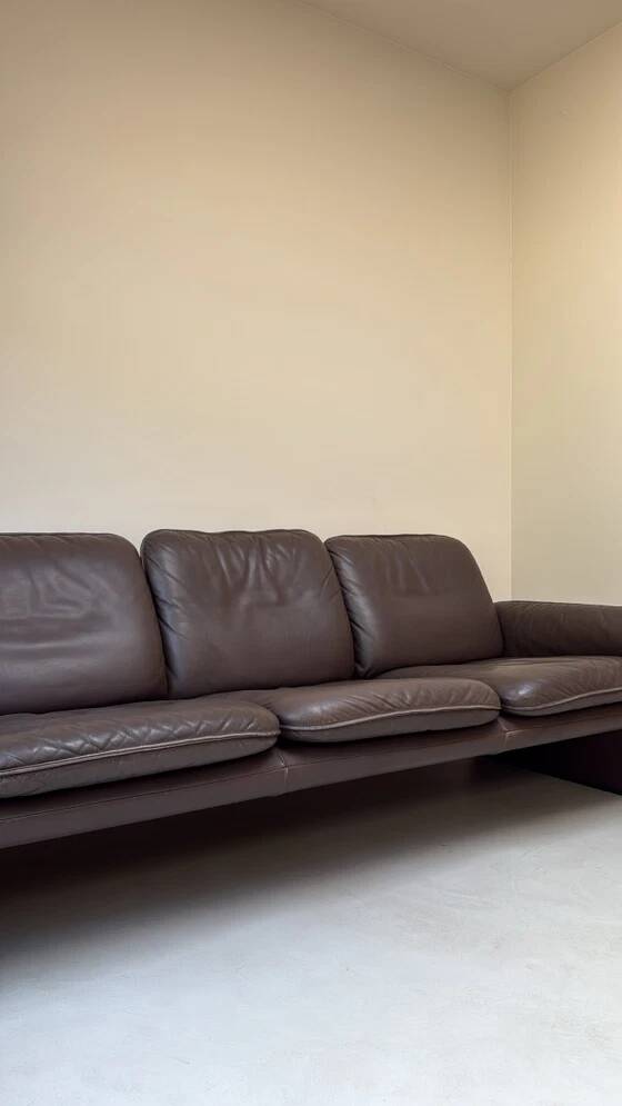 Vintage DS-61 leather 3-seater sofa by de Sede