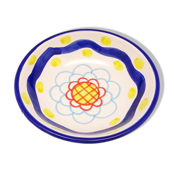Bol multicolore en céramique italienne