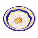 Multicolored bowl in Italian ceramic