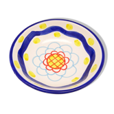 Multicolored bowl in Italian ceramic