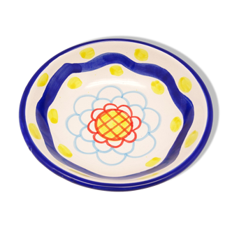 Multicolored bowl in Italian ceramic