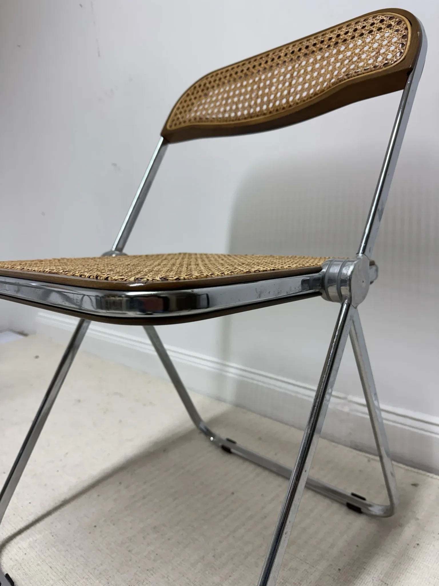 4 chaises Plia par Giancarlo Piretti