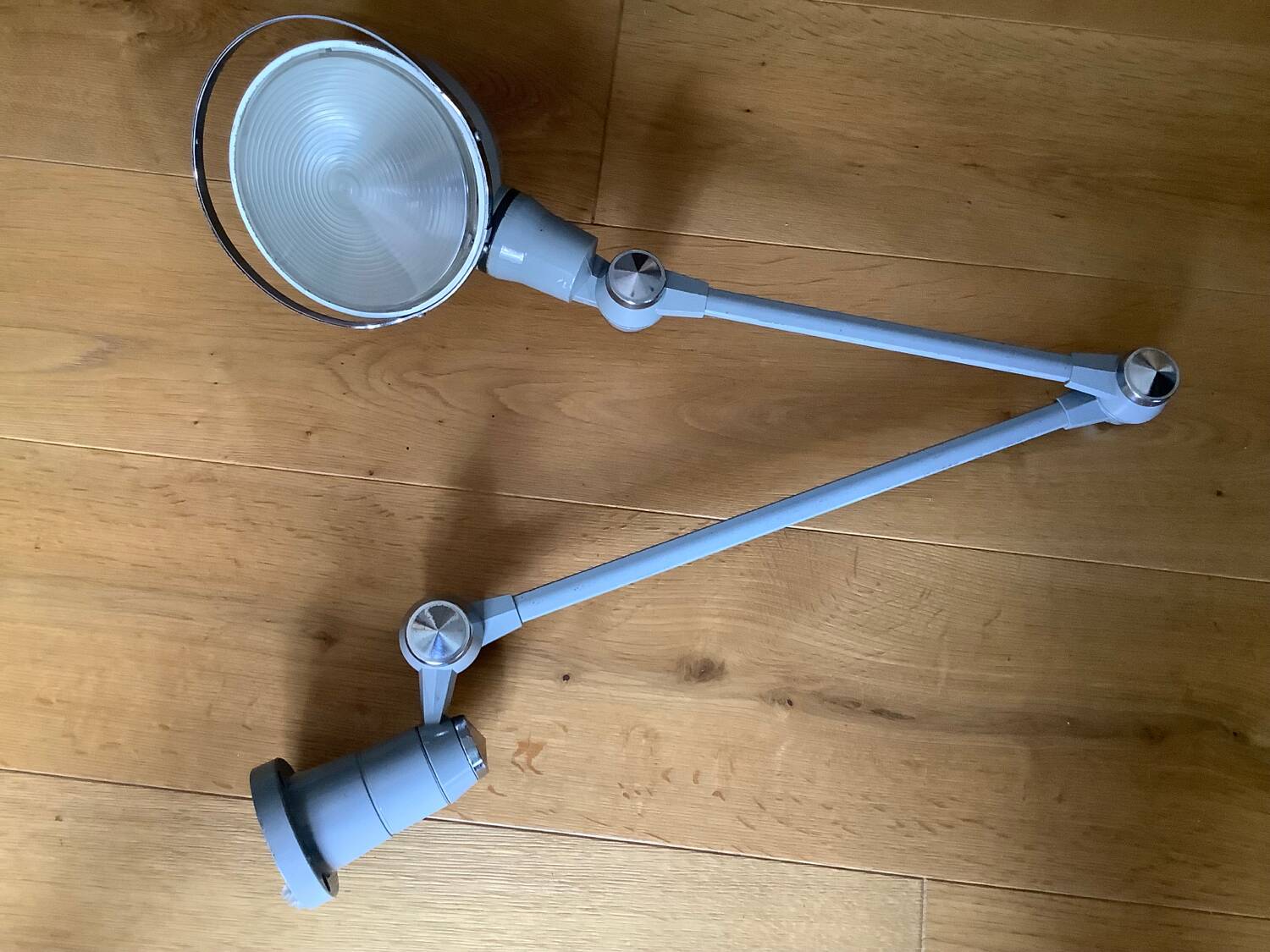 Jielde Lak gray lamp 1970/1980