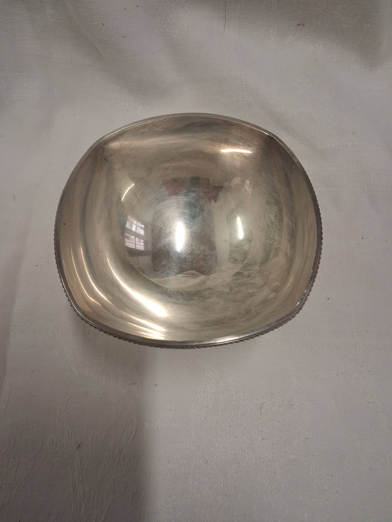 Rinsing bowl, sorbet cup, silver-plated, Plasan Orfèvre