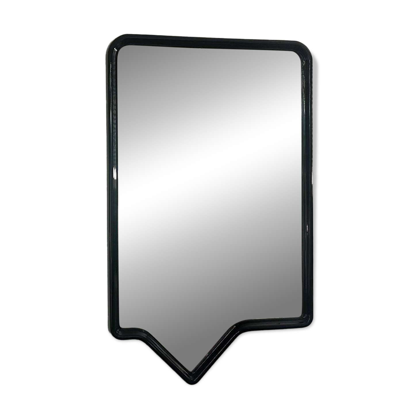 Miroir mural noir, 1990