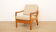 Vintage lounge armchair | Teak | Cream | Juul Kristensen