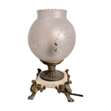 Marble lamp art deco 25x15cm