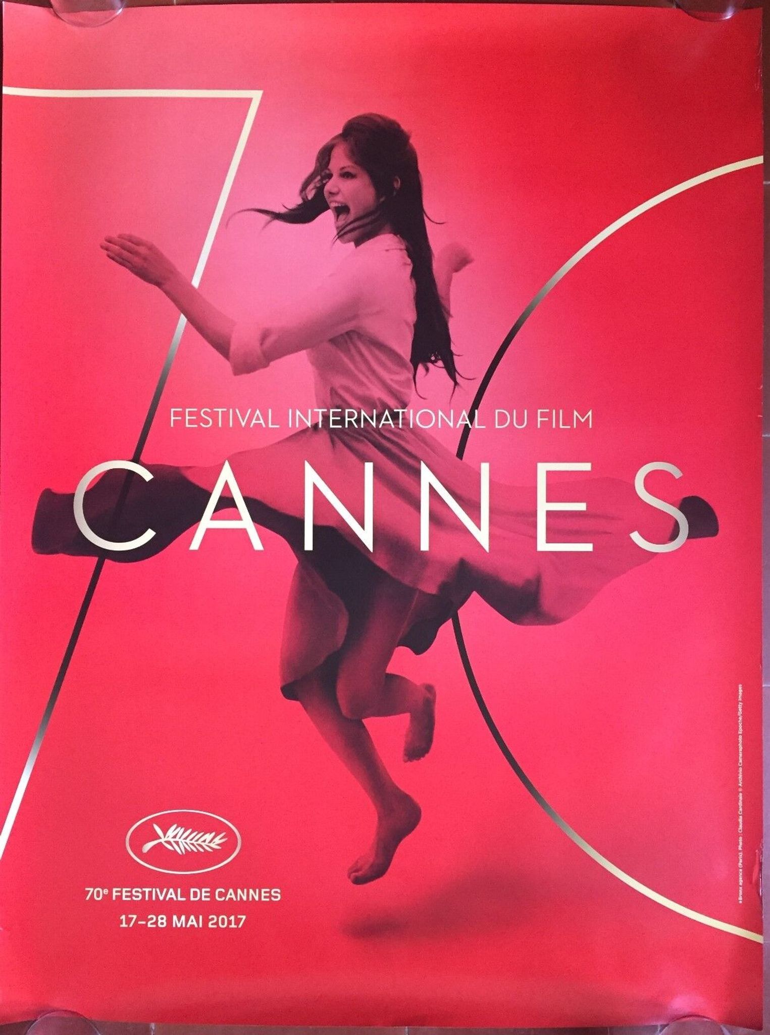 Original cinema poster "70th Cannes Film Festival" 60x80cm