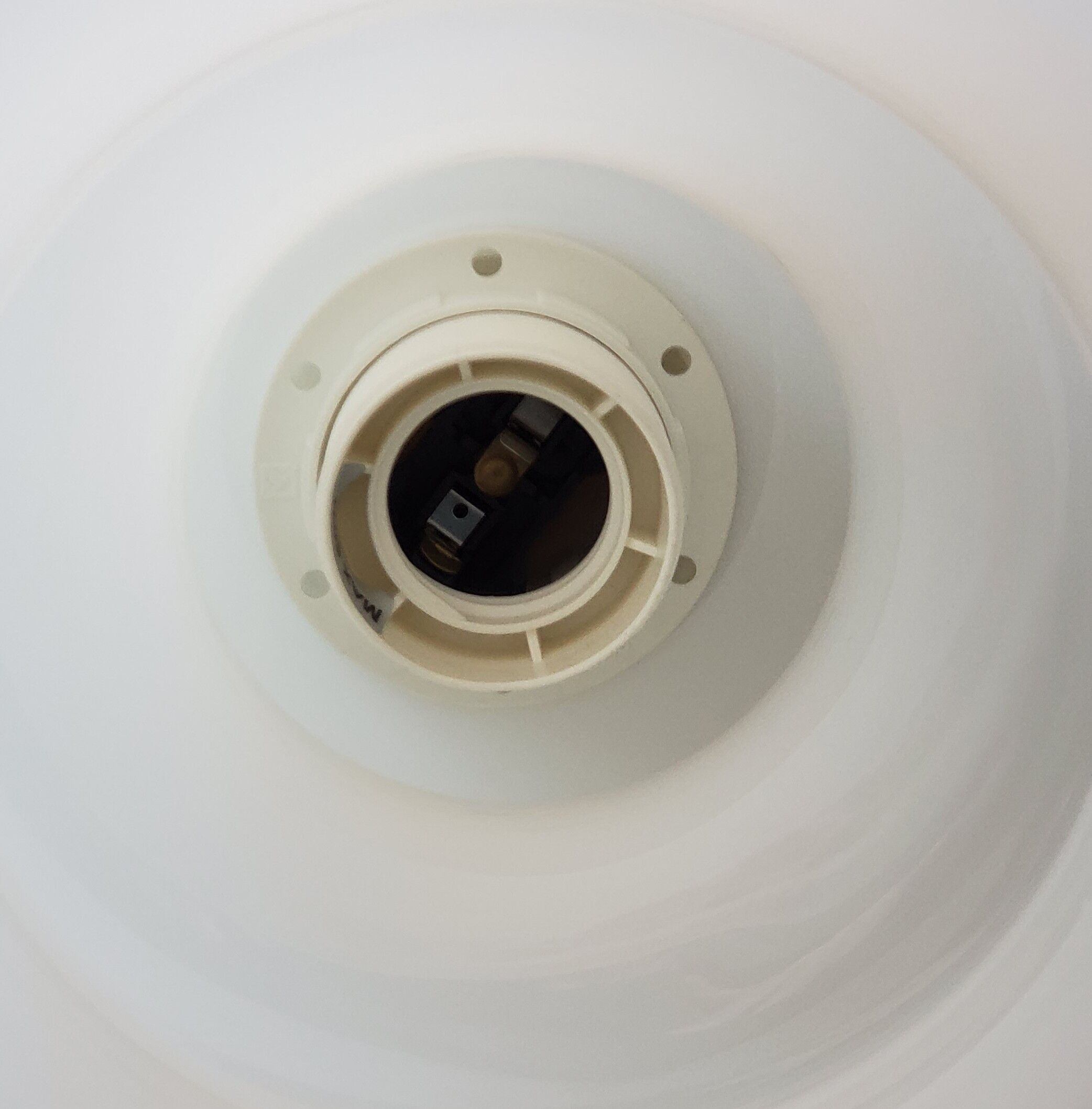 70s opaline suspension