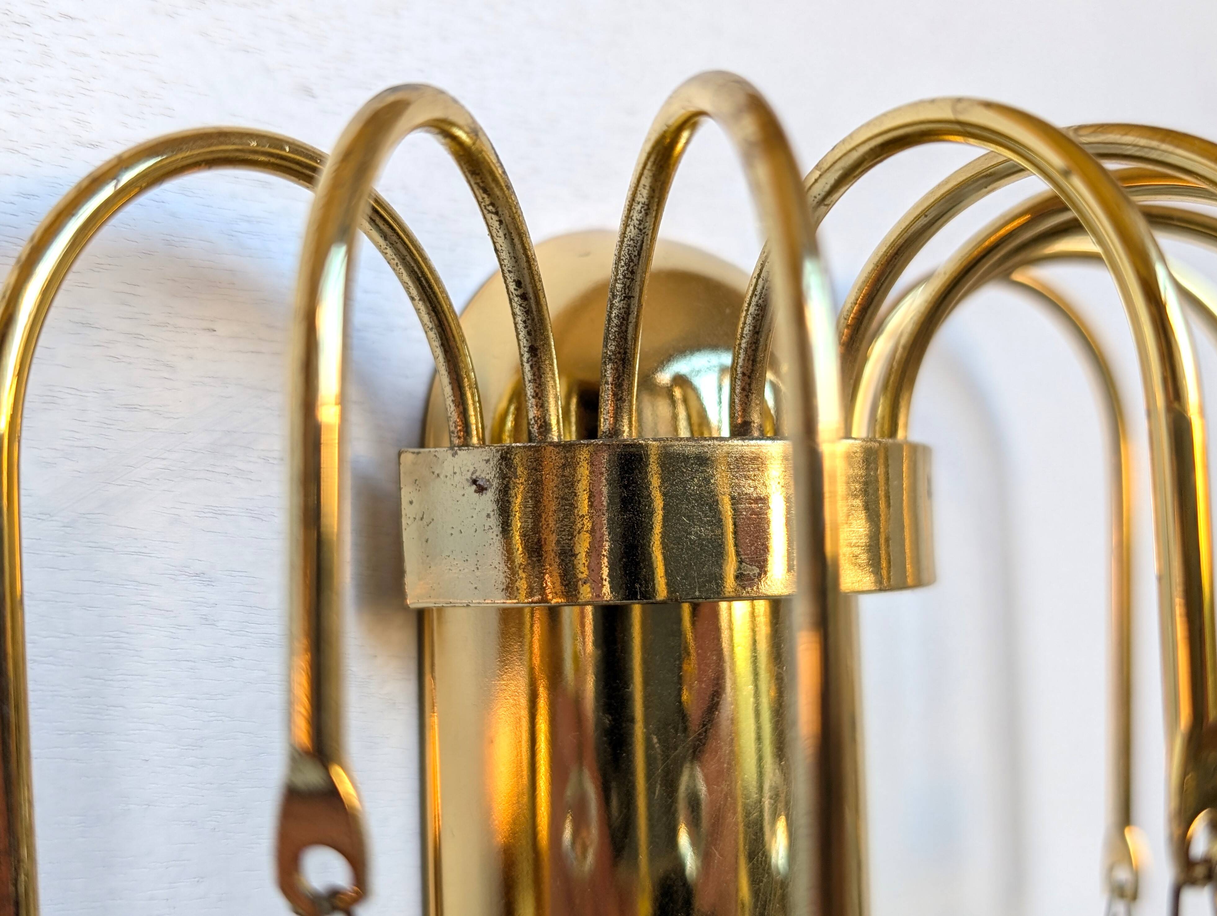 Pair of Italian wall lights