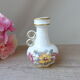 Small ceramic vase ker vitrex vintage floral pattern