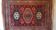 Tapis mural aux motifs orientaux.