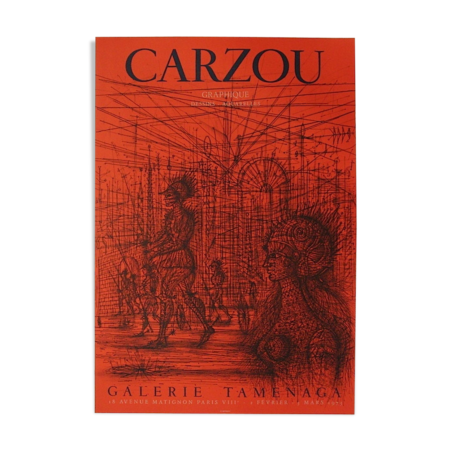 Poster Jean Carzou 1973