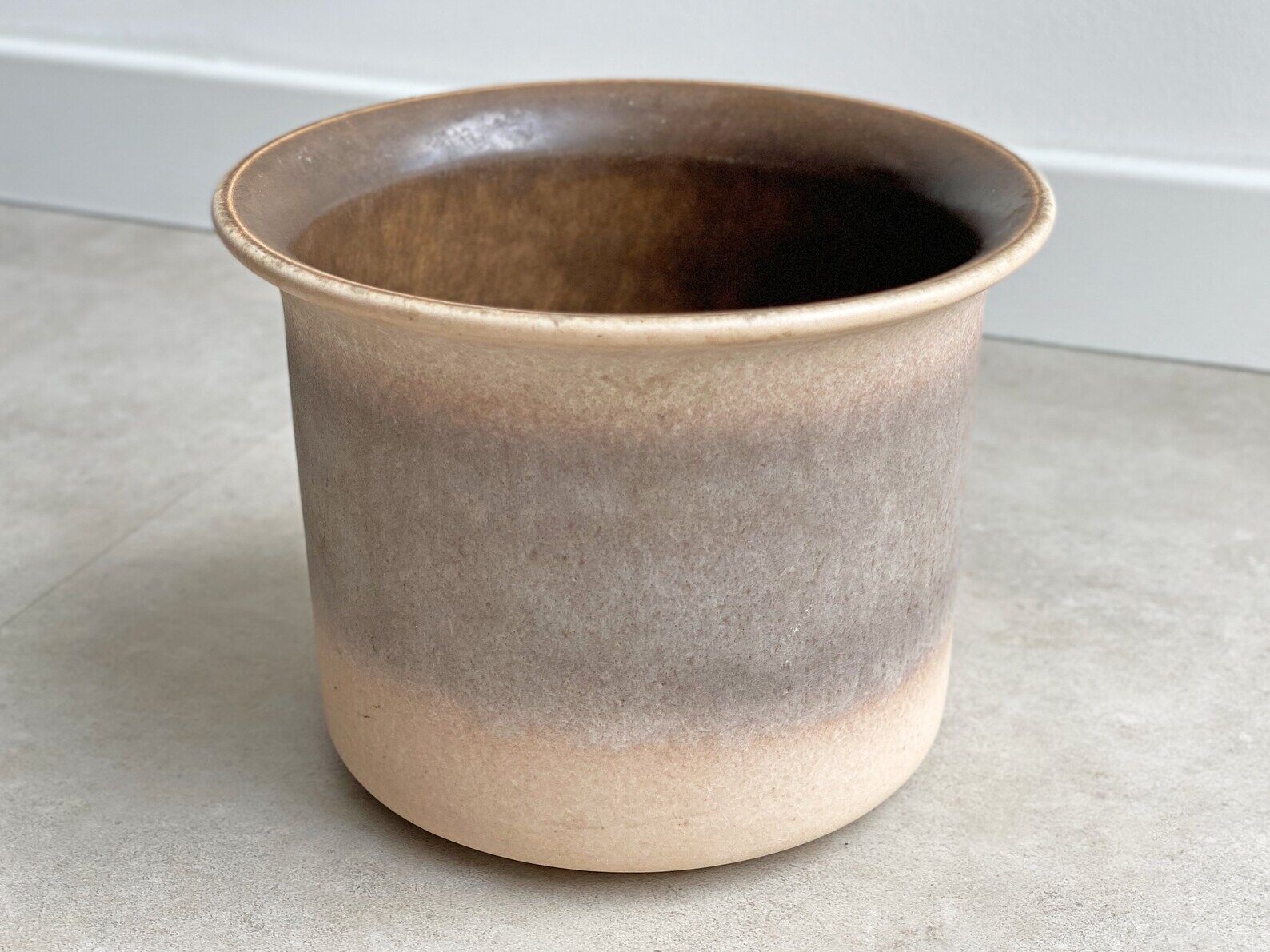 Mid Century ceramic planter / flower pot, German ceramics