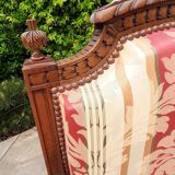 Fauteuil noyer, style LouisXVI, fin 19ème