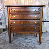 Worker chest of drawers 3 drawers vintage