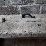 Old in solid beech workbench 237 cm