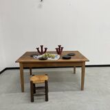 Pine farm table 160 x 110 cm