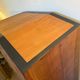 Vintage art deco storage furniture (dresser, wardrobe) in burr walnut