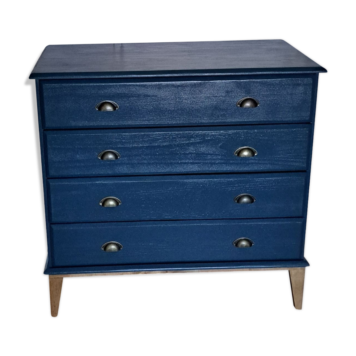 Commode scandinave bleue