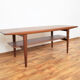 Table basse en teck danois du milieu du siècle, années 1960