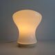 Lampe de table en verre opalin tchécoslovaque d'Ivan Jakeš des années 1970