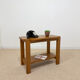 Console en orme massif