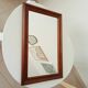 Vintage rectangular mirror from the 70s/80s.