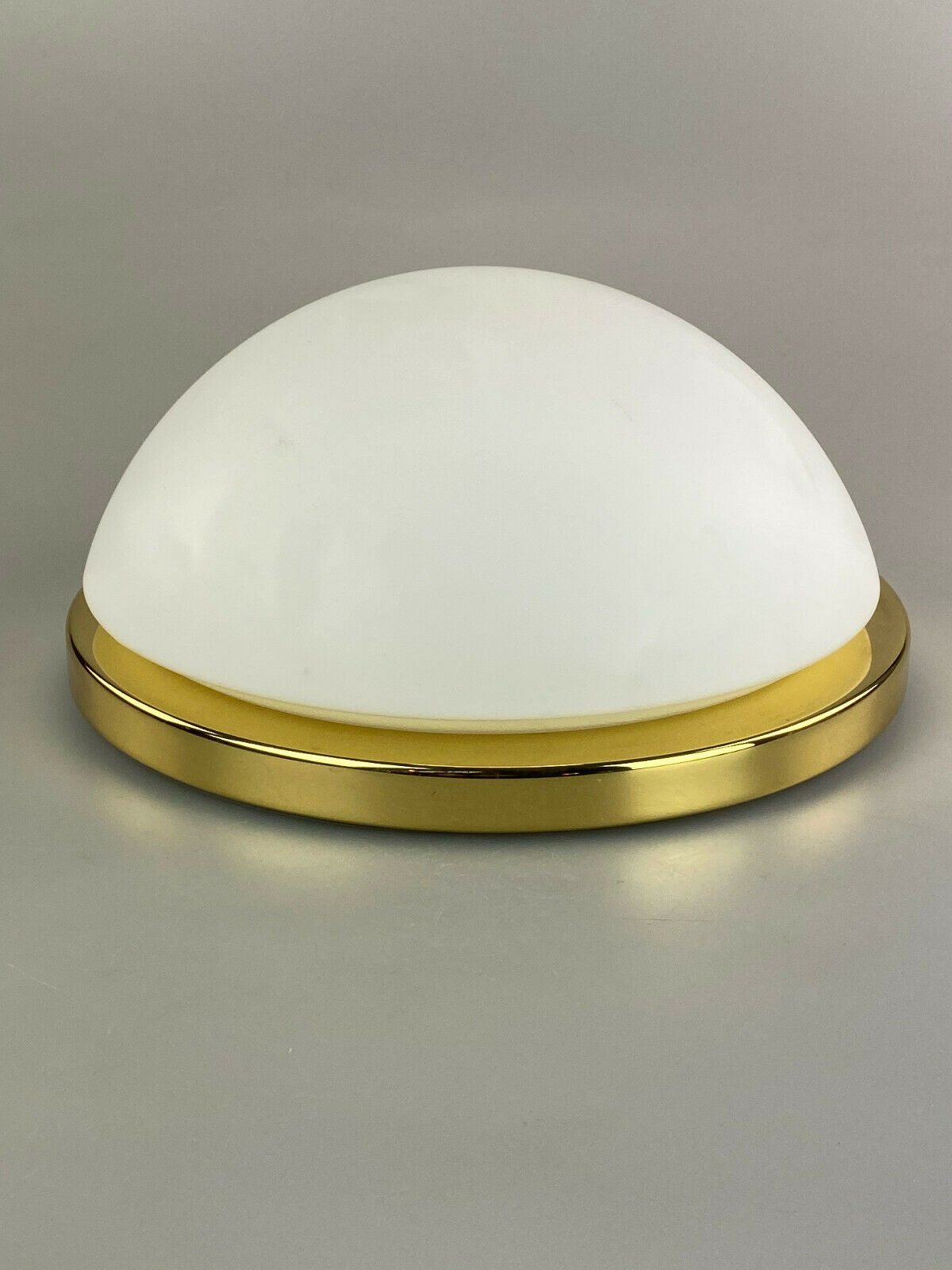 70s designer glass ceiling lamp