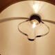 Hanging lamp vintage brand Rolly Brevettato Italy 1970
