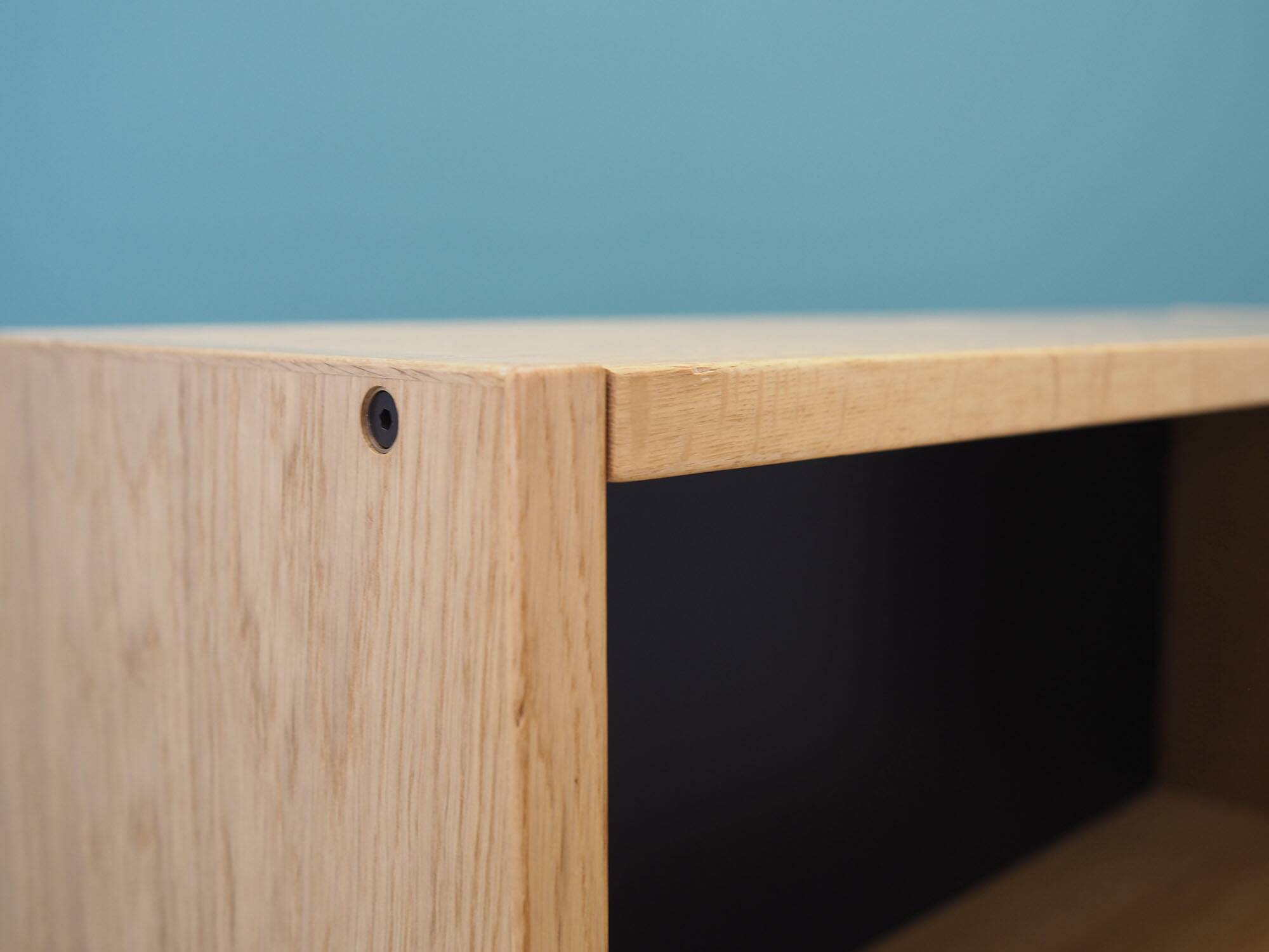 Ash bookcase, Danish design, 1970s, production: Denmark